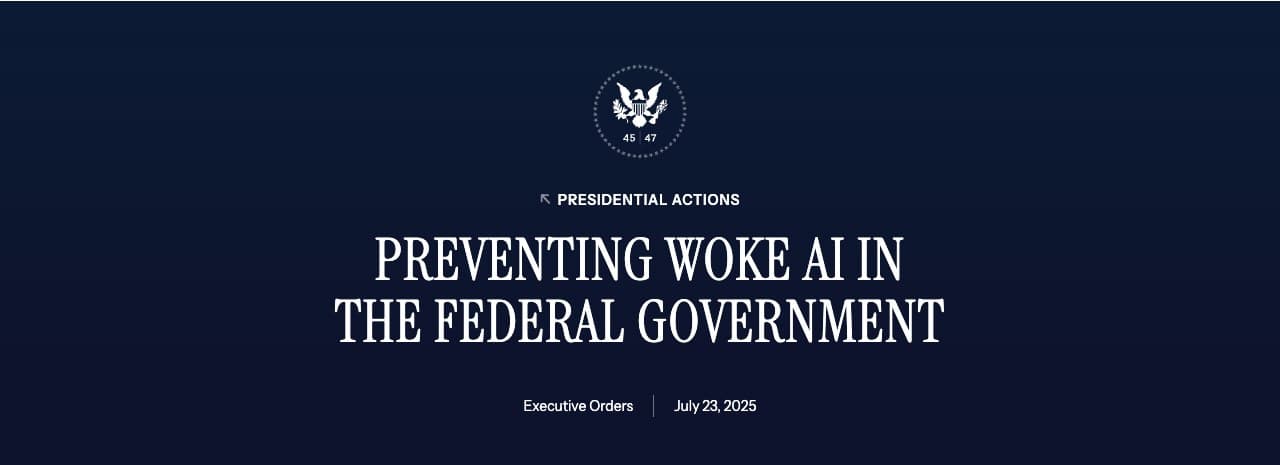 The White House page for Executive Order 14319